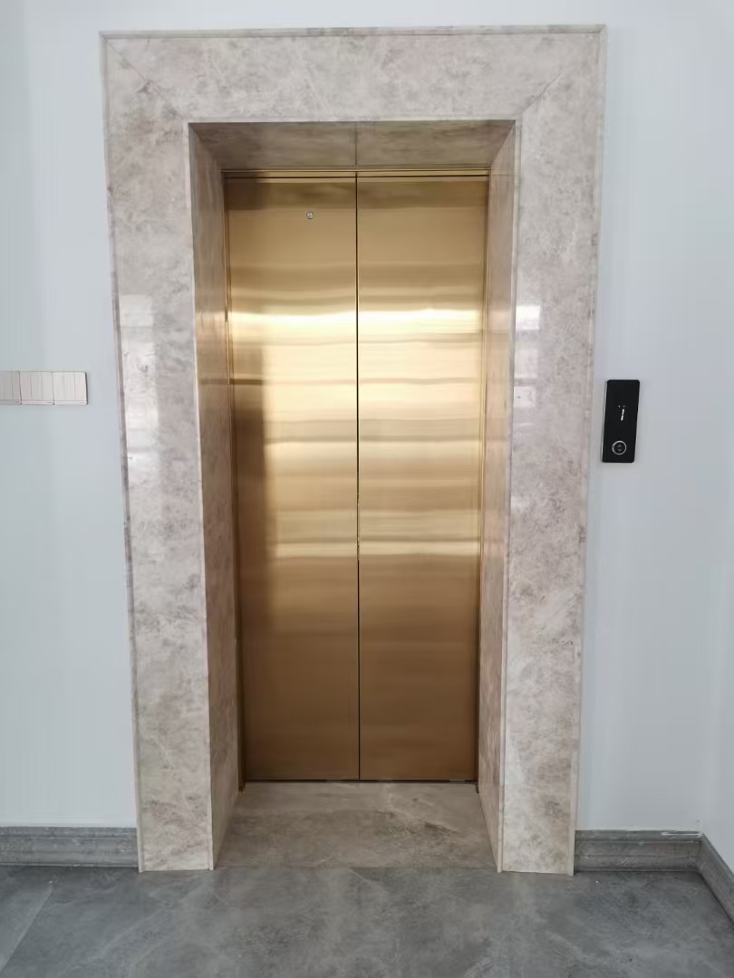 土建井道曳引家用电梯经典案例